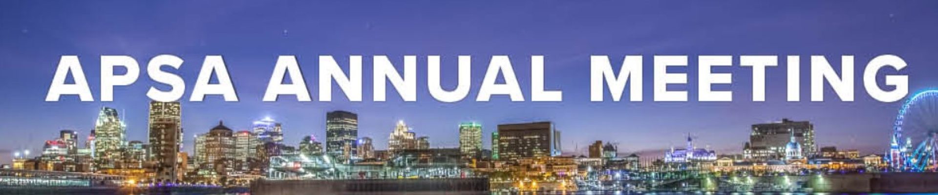 American Pediatric Surgical Association annual meeting